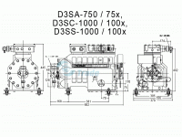 Компрессор «Copeland» D3SA-750-AWM/D