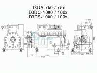 Компрессор «Copeland» D3DC-100x-AWM/D