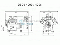 Компрессор «Copeland» D6DJ-400x-AWM/D